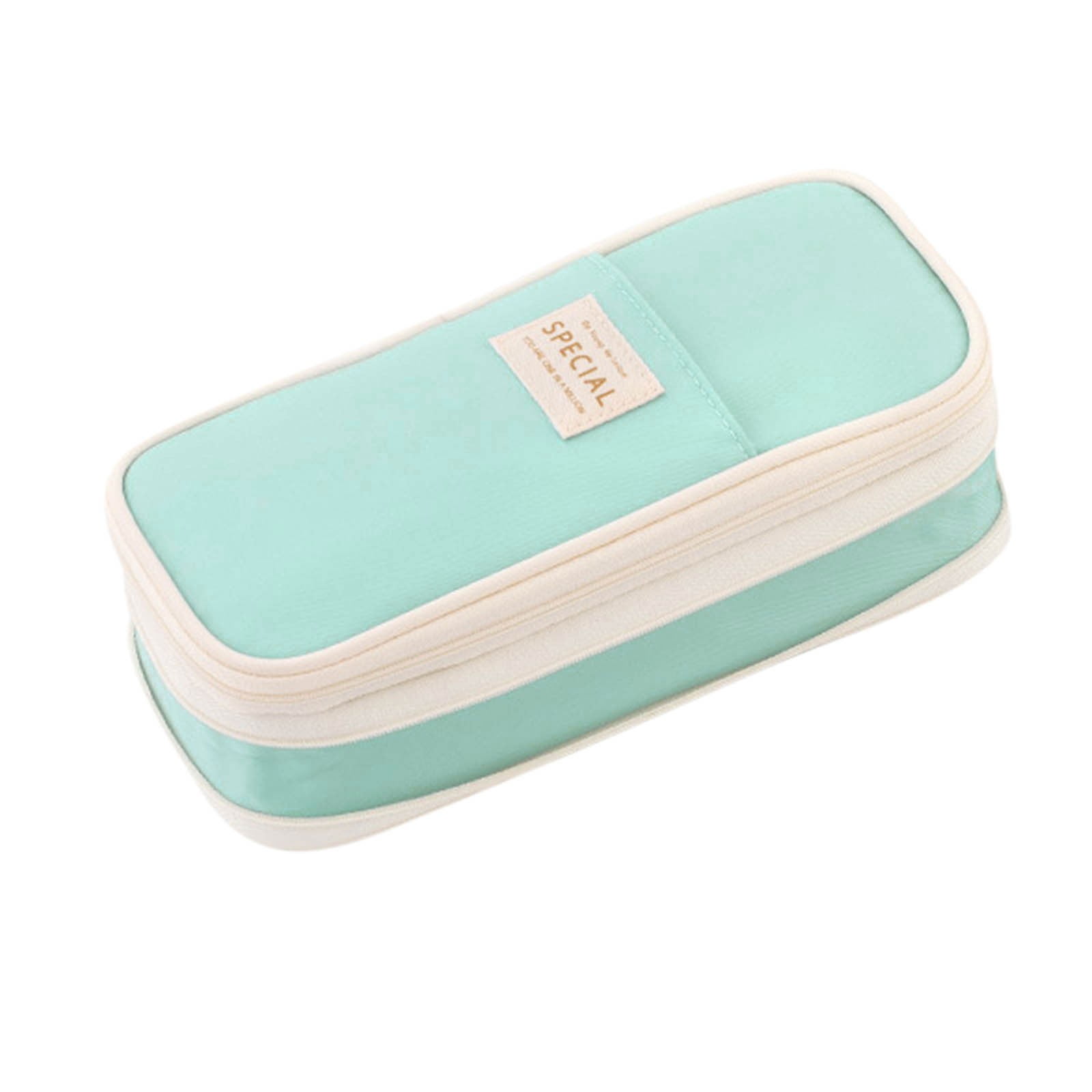 Fufafayo 5Pcs Large-Capacity Pencil Case, Expandable Stationery Box Organizer, Macaron Color Design, Transformable Storage For Study Supplies, Travel Toiletries, And Office Accessories