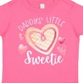 thumbnail image 4 of Inktastic Daddy's Little Sweetie with Pink Heart Cookie Boys or Girls Toddler T-Shirt, 4 of 5