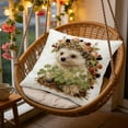 thumbnail image 5 of Cute Embroidery Decorative Throw Pillow Cover, 3D Effect Short Lint Pillowcase for Sofa Bedroom Living Room Home Decor Accent Cushion Cover, 5 of 6
