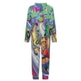 thumbnail image 5 of Tom And Jerry Kids Hooded Jumpsuit Union Suit Onesie One Piece Blanket for Boys Girls, 5 of 7