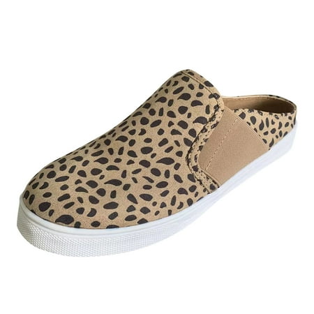 

XINSHIDE Shoes Slip On Shoes For Women Canvas Shoes Outdoor Half Support Casual Shoes Comfortable Light Weight Sneakers Loafers Leisure Shoes