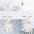 thumbnail image 7 of 1 Pcs Hanging Towels, Dish Towels Rose Gold Marble Absorbent Hand Towels with Hanging Loop Washcloth for Bathroom Kitchen, 7 of 7
