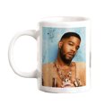thumbnail image 1 of Taza de cerámica con estampado de celebridades, 8,1x8,1x9,5 cm, café, té, cerveza, agua potable para amigos, regalo familiar, tipo 5, 1 of 5