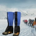 thumbnail image 3 of 1 Pair Unisex Waterproof Leg Cover Ski Gaiter Hiking Camping Snow Boots Hunting Travel Climbing Windproof Leggings, 3 of 4