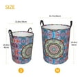 thumbnail image 4 of ZICANCN Psychedelic Art Laundry Basket Organizer - Dirty Clothes Hamper for Bathroom Kids Girls Boys Laundry Hamper Small, 4 of 8