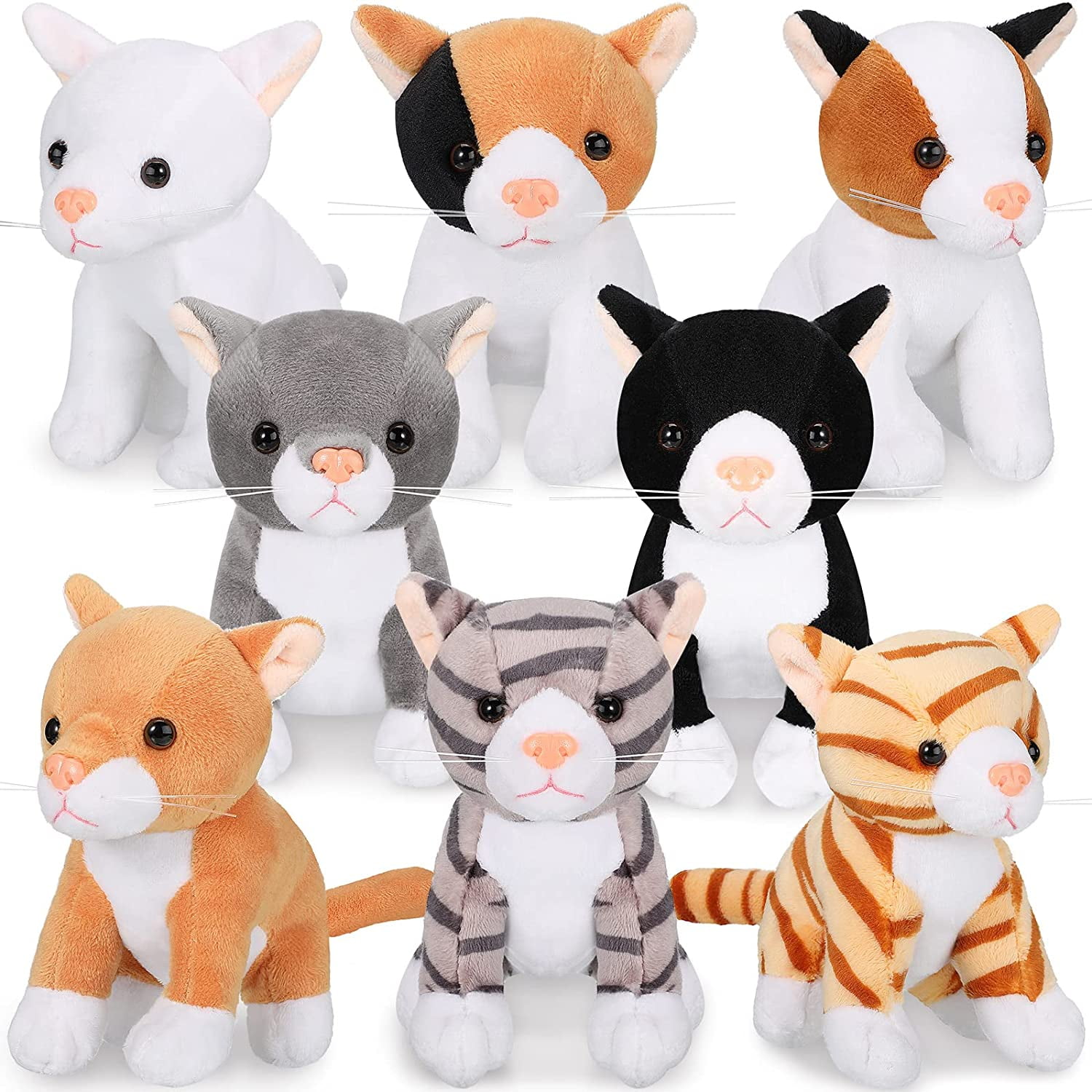 FanShow 8 Pieces Plush Pets 5 Inch Stuffed Animals Bulk Assorted Cute Stuffed pet Animal Plush Toys Small Plush Animals for Graduation Kid Classroom School Pet Party Favors Supplies Decoration | Walmart Canada FanShow 8 Pieces Plush Pets 5 Inch Stuffed Animals Bulk Assorted Cute Stuffed pet Animal Plush Toys Small Plush Animals for Graduation Kid Classroom School Pet Party Favors Supplies Decoration | Walmart Canada