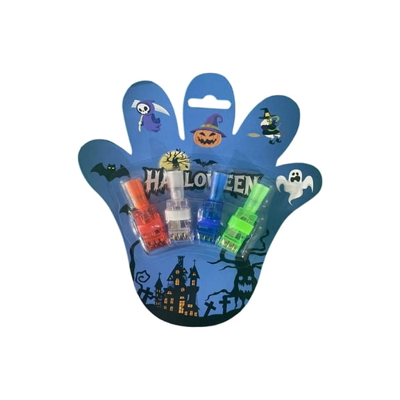 Halloween Finger Lights Projection Led Glow Toys Light Up Party Favors Halloween Glow Supplies