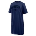 thumbnail image 2 of Women's Fanatics Navy Dallas Cowboys Elements Go Tri-Blend Dress, 2 of 5