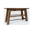 thumbnail image 3 of Jofran Cannon Valley Distressed Industrial Trestle 50" Sofa Table, 3 of 8