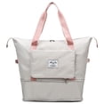 thumbnail image 1 of Bolsa De Viaje Plegable Equipaje De Gran Capacidad Separación En Seco Y Húmedo Equipaje De Mano Bolsa De Viaje Bolsa De Compras De Hombro Bolsas Deportivas seitruly AP006914-03, 1 of 6