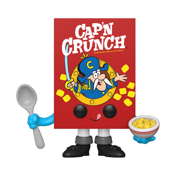 Funko Pop! Vinyl: Quaker - Cap'N Crunch Cereal Box Vinyl Figure