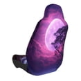 thumbnail image 2 of Fotbe Purple Moon Tree Night Sky Funda para Asiento de Auto con Estampado – Impermeable y Antisudor – Ajuste Universal, Lavable a Máquina, Antideslizante (1 Pieza), 2 of 5