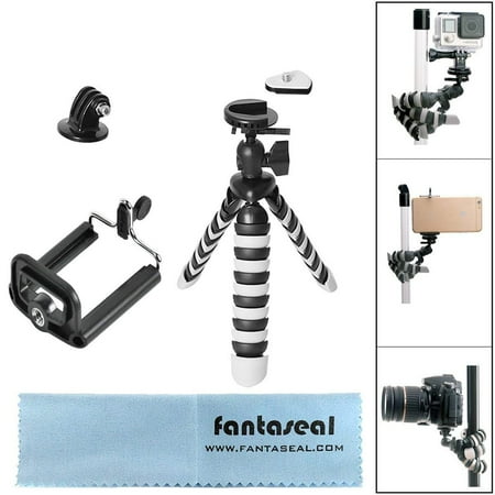 Fantaseal Smartphone DSLR Camera Action Cam Tripod Holder 3 in 1 Mini Octopus Flexible Gorillapod for iPhone