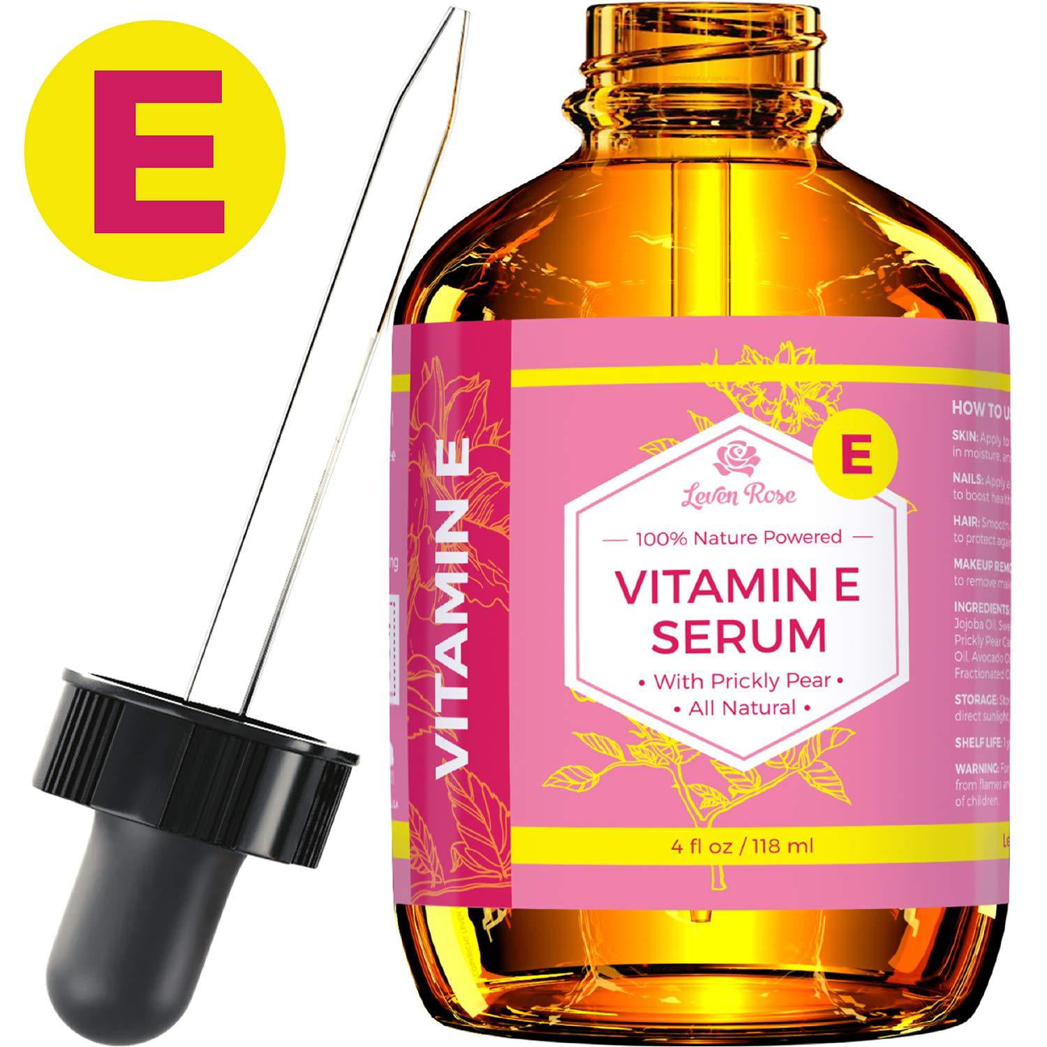 Vitamin E Serum by Leven Rose 100%  firm Organic All  