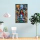thumbnail image 4 of Raya y el Último Dragón Cuadro decorativo colgante - Arte de pared - Póster enmarcado - Decoración de pared - Regalos para familia, amigos y aficionados 40*60 cm, 4 of 6