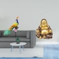 thumbnail image 2 of Estatua del pavo real,Estatua de pavo real,adorno de escritorio creativo y divertido,Estatua de Buda,Figuras de estatuas de Buda Bodhisattva de meditación,Figuras de esculturas, 2 of 8