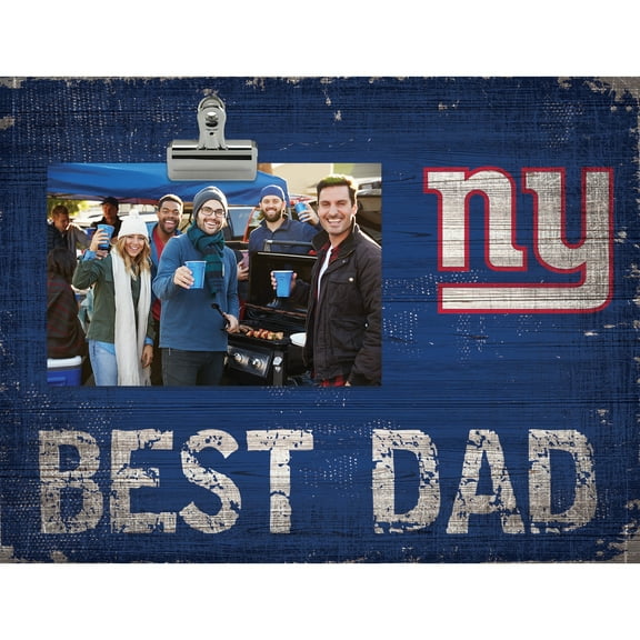 New York Giants 8'' x 10.5'' Best Dad Clip Frame