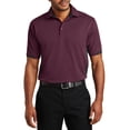 thumbnail image 3 of Mafoose Mens Dry Zone Colorblock Ottoman Polo Maroon/ Black X-Large, 3 of 5