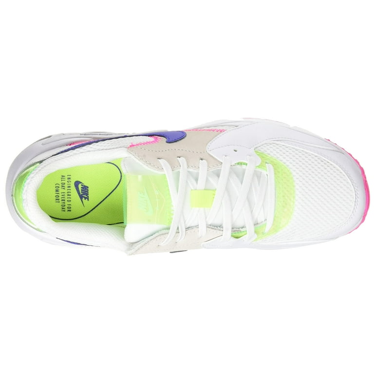 Nike Women's Air Max Excee AMD Trail Running Shoe, White Indigo