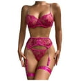 thumbnail image 2 of uublik Valentines Lingerie Set for Women Sexy Naughty Babydoll Plus Size Bodysuit Lace, 2 of 5