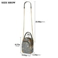 thumbnail image 2 of FORMRS Crossbody Bag for Women Shoulder Cell Phone Purse with Zipper, Gray Halloween Dancing, 2 of 7