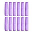 thumbnail image 2 of Ettsollp 12Pcs Colorful Hair Comb Thick Thin Plastic Teeth Scalp Massage Comb Mini Portable Hair Straightening Detangling Styling Brush Women Hairdressing Tools, 2 of 8
