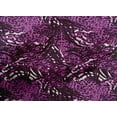 thumbnail image 4 of oneOone Cotton Poplin Purple Fabric Animal Skin Dress Material Fabric Print Fabric By The Yard 56 Inch Wide-25N, 4 of 4