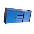 thumbnail image 4 of 1/12 Gabinete de madera de casa de muñecas Muebles realistas Gabinete de almacenamiento en miniatura para muñecas Finish Play Room Sala de estar DIY Azul, 4 of 9