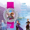 thumbnail image 2 of Reloj Accutime Frozen Elsa Anna LCD con correa de silicona rosa, 2 of 2