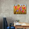 thumbnail image 3 of Epic Graffiti 'Tulips Landscape Yellow' by Cathy Horvath-Buchanan, Canvas Wall Art, 34"x26", 3 of 8