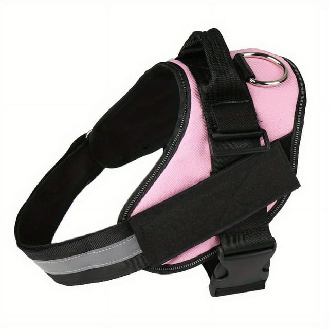 Outdoor Ready: The No-Pull Reflective Dog Harness with Breathable Adjustability & Handle