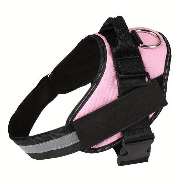 Outdoor Ready: The No-Pull Reflective Dog Harness with Breathable Adjustability & Handle