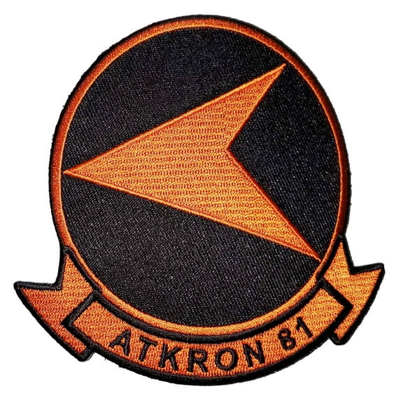 VA-81 Sunliners Squadron Patch - Plastic Backing