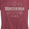 thumbnail image 3 of Monster High - Monster High - Women's Short Sleeve Graphic T-Shirt, 3 of 5