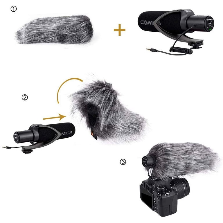 Canon R100 SGC-598 3.5mm Rophone – Cardioid Condenser Mic With ...