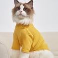 thumbnail image 1 of Oliegs Heated Blanket Dogs And Cats Pure Color Two-legged High-neck Breathable Clothes Chocolate, 1 of 5