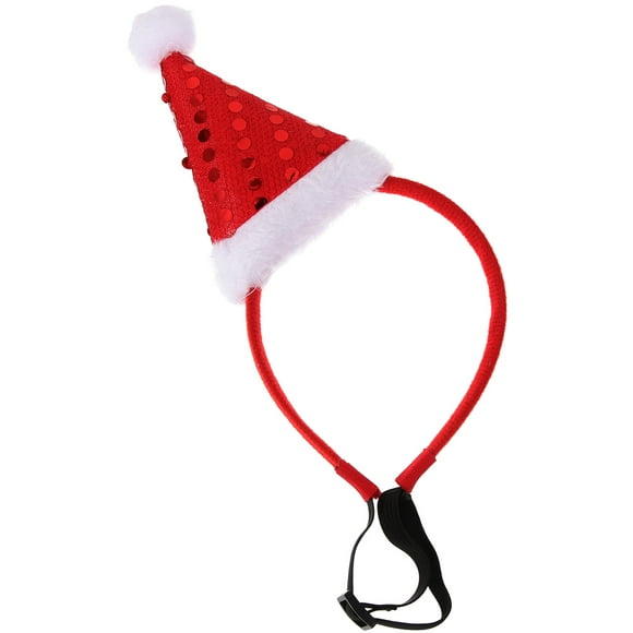 Diadema para perro de Navidad, sombrero de Navidad para mascotas, aro para el pelo con forma de aro para disfraz de mascotas pequeñas, accesorio para la cabeza