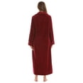 thumbnail image 3 of Just Love Plush Zipper Lounger Robe for Women, 3 of 3