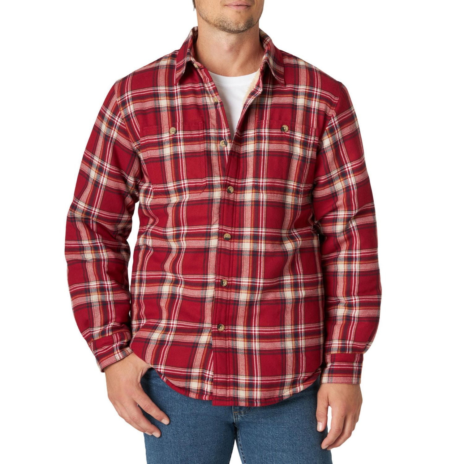 Wrangler Men's Heavyweight Shirt Jacket