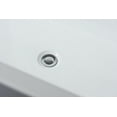 thumbnail image 3 of Lexora LD901159A1C0000 59 in. Vinter Freestanding Bathtub with Chrome Drain, Acrylic - White, 3 of 5