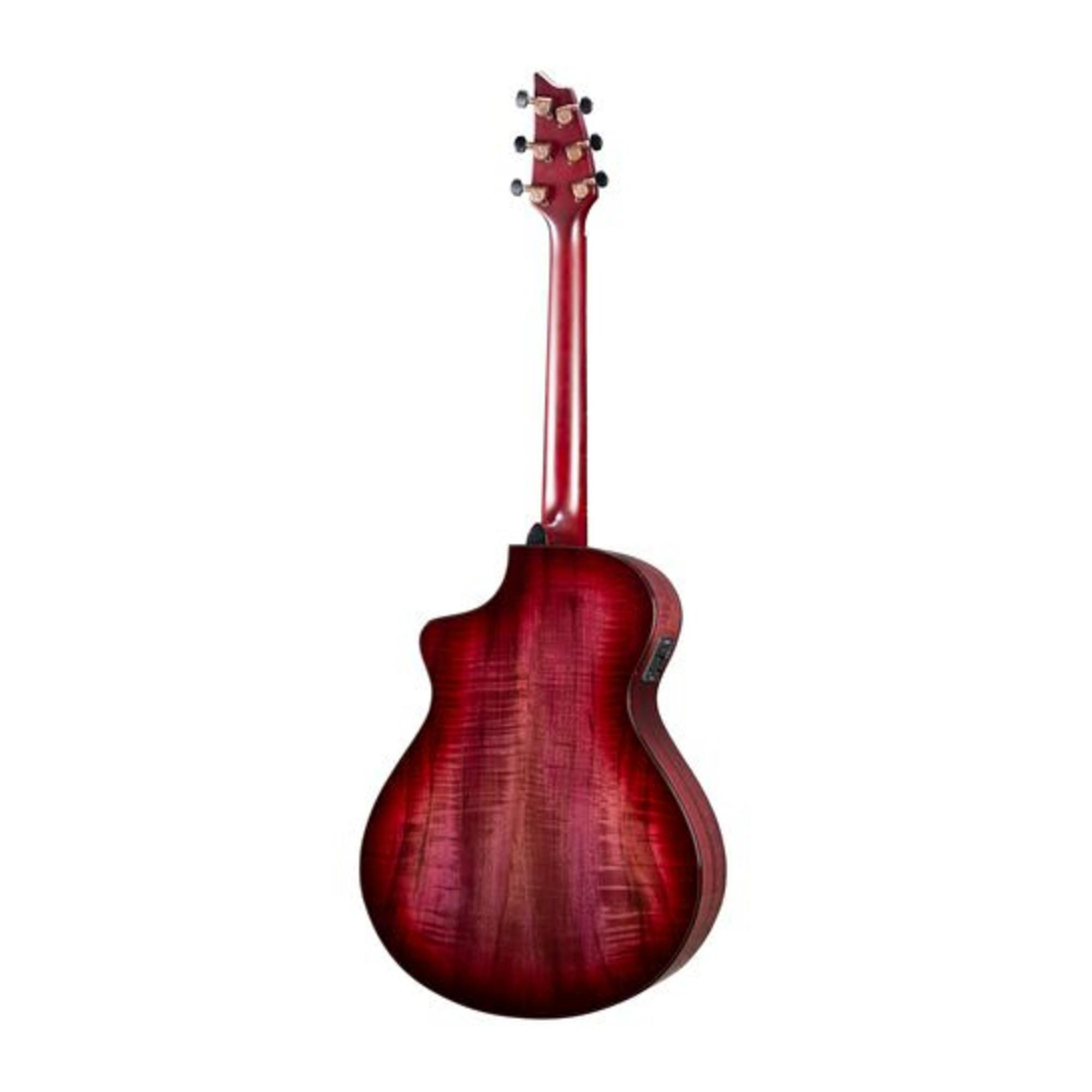 Breedlove Pursuit Exotic S Concert Pinot Burst CE All Myrtlewood Limited  Edition Acoustic Guitar