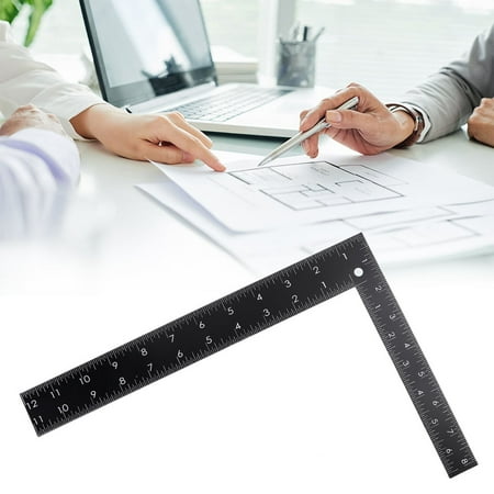

Black Square 30x20cm Black Square Angle Square Woodworking Square Leather