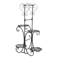 thumbnail image 5 of 32'' Height 5 Potted Plant Stand Multiple Flower Pot Holder Shelves Planter Rack Storage Organizer Display for Indoor Garden Balcony, 5 of 11