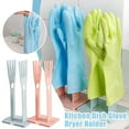 thumbnail image 2 of Wmool Portable Glove Drying Rack Dryer Holder Desktop Drainage Rack Kitchen N6 >; ы л}, 2 of 8