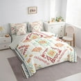 thumbnail image 3 of Feelyou Western Aztec Women Comforter Set 7pcs, Olld Fashion Abstract Full Bedding Set, 3 of 8