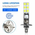 thumbnail image 5 of Kit de bombillas de faros LED blancas H1 6000K, lámpara de luz de conducción antiniebla, 12V-24V, 4 Uds. Sincero Electrónica, 5 of 5