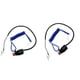 thumbnail image 1 of Interruptor de parada de emergencia Cola 2 Piezas CON cordón de seguridad, 1 of 8