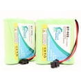 thumbnail image 1 of 2x Pack - Sony SPP-934 Battery - Replacement for Sony Cordless Phone Battery (1200mAh, 3.6V, NI-MH), 1 of 4