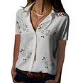 thumbnail image 1 of Blusas de mujer 2023 de talla grande 5XL blusa con cuello vuelto camisa Casual Tops ropa de trabajo elegante camisas de gasa ropa de mujer Tops Tan Jianjun  unisex, 1 of 2