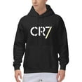 thumbnail image 2 of Lheaggik C Ronaldo Hoodie Soccer Star Graphic Long Sleeve Streetwear Women Men Hooded Sweatshirt Funny Clothes S, 2 of 5